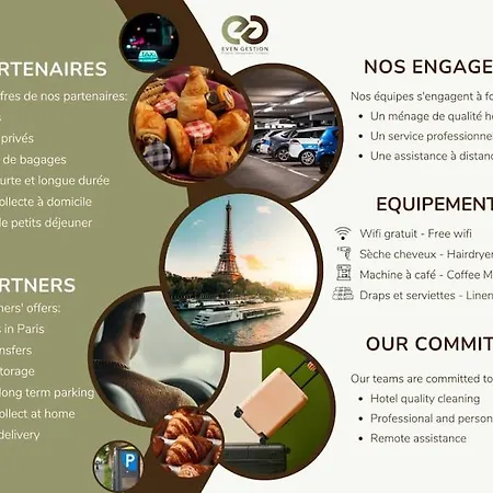 4#two Bedrooms#champs Elysées#arc De Triomphe#ac Appartement